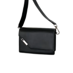 Cartera de cuero solapa magética